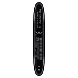 Samsung Portable SSD T1 1TB Right Side View