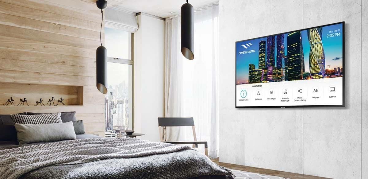 Samsung 55 Smart LED-LCD Hospitality TV - 4K UHDTV - LED HG55NJ690UF