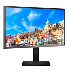Samsung S32D850T - WQHD 32" LED Monitor Left Swivel View
